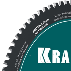 KRAFTOOL Metal Cut 305 х 25.4 мм, 78Т, диск пильный по металлу и стали (36954-305-25.4-78) zb  36954-305-25.4-78