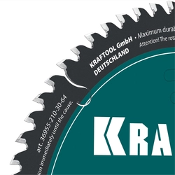 KRAFTOOL Slim wood cut 210 х 30 x 1.8 мм, 64Т, диск пильный по дереву, (36955-210-30-64) zb  36955-210-30-64