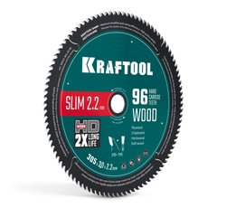 KRAFTOOL Slim wood cut 305 х 30 x 2.2 мм, 96Т, диск пильный по дереву, (36955-305-30-96) zb  36955-305-30-96