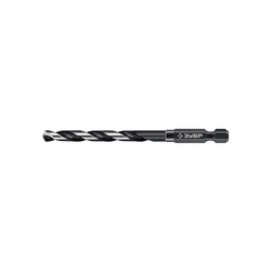 ЗУБР НЕХ-1/4″, d 6.5 х 119 мм, сверло по металлу для винтовёртов и шуруповертов IMPACT READY (29623-6.5) zb  29623-6.5_z01