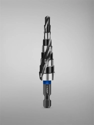 ЗУБР BLACK FORCE 3 шт., 4-32мм, винтовая проточка, набор ступенчатых сверл, ПРОФЕССИОНАЛ (29671-4-32-H3) zb  29671-4-32-h3