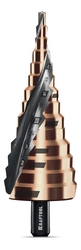 KRAFTOOL COBALT 4-39мм, 14 ступеней, азотирование, винтовая спираль, сверло ступенчатое(29691-4-39-14) zb  29691-4-39-14