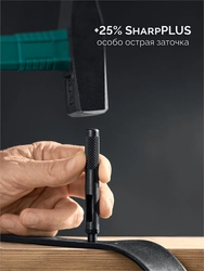 KRAFTOOL LPI-6 с набором насадок 1-6 мм, ударный пробойник для кожи (22951) zb  22951