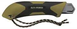 OLFA WORKS FS1 FIELD SAW компактная пила японского типа со сменным пильным полотном (OW-FS1-OD) zb  ow-fs1-od