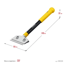 STAYER 100 мм, длина 300 мм, ударный скребок (08504) zb  8504