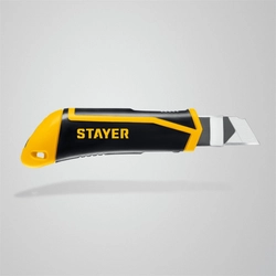 STAYER HERCULES-25, 25 мм, нож с винтовым фиксатором (09147) zb  9147