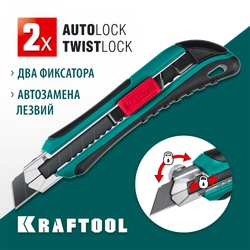 KRAFTOOL AK-18, 18 мм, нож с сегментированным лезвием (09193) zb  09193_z02