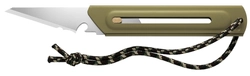 OLFA WORKS BK1 BUSHCRAFT KNIFE многоцелевой нож со сменным лезвием (OW-BK1-OD) zb  ow-bk1-od