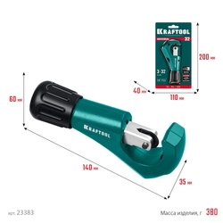 KRAFTOOL Universal-32, 3 - 32 мм, труборез для меди и алюминия (23383) zb  23383_z02