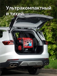 ЗУБР 5500 Вт, инверторный генератор с электростартером и розеткой АВР (СБИ-5500ЕА) zb  сби-5500еа
