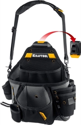 KRAFTOOL KPB-20 поясная сумка с быстросъёмным креплением FastClip, 320 х 310 мм (38767) zb  38767