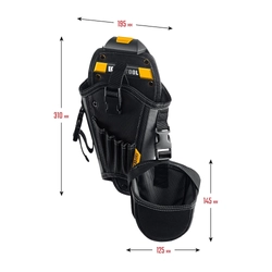 KRAFTOOL KH-5 кобура для шуруповерта с быстросъёмным креплением FastClip, средняя (38769) zb  38769
