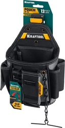KRAFTOOL KP-13E поясная сумка с быстросъёмным креплением FastClip, 280 х 200 мм (38772) zb  38772