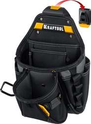 KRAFTOOL KP-27 поясная сумка с быстросъёмным креплением FastClip, 350 х 260 мм (38773) zb  38773