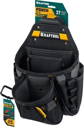 KRAFTOOL KP-27 поясная сумка с быстросъёмным креплением FastClip, 350 х 260 мм (38773) zb  38773