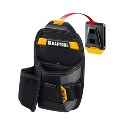 KRAFTOOL KP-8 поясная сумка с быстросъёмным креплением FastClip, 170 х 260 мм (38776) zb  38776
