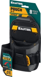 KRAFTOOL KP-8 поясная сумка с быстросъёмным креплением FastClip, 170 х 260 мм (38776) zb  38776