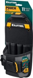 KRAFTOOL KP-11 поясная сумка с быстросъёмным креплением FastClip, 170 х 360 мм (38777) zb  38777