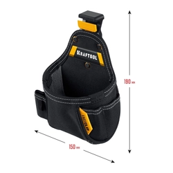 KRAFTOOL KP-5 поясная сумка с быстросъёмным креплением FastClip, 150 х 190 мм (38778) zb  38778