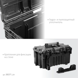 KETER ROC PRO GEAR 2.0 (22″) пластиковый ящик с крышкой (38371) zb  38371_z01