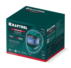 KRAFTOOL PANZER хамелеон, с панорамным трёхсторонним светофильтром, затемнение 3/4-8/9-14, маска сварщика (11061) zb  11061