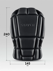 STAYER UNIVERSAL 2 в 1 вставка-наколенники защитные из ЭВА, 2 крепежных ремня (11197) zb  11197