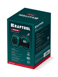 KRAFTOOL SOLID гелевая вставка, объёмная противоскользящая накладка, наколенники защитные (11517) zb  11517