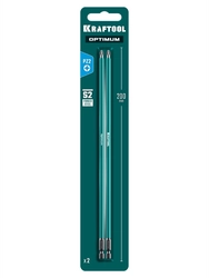 KRAFTOOL OPTIMUM PZ 2, 200 мм, 2 шт, биты (26124-2-200-2) zb  26124-2-200-2