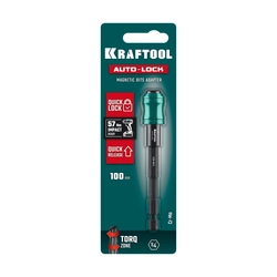 KRAFTOOL AUTO-LOCK, 100 мм, ударный адаптер для шуруповертов (26779-100) zb  26779-100