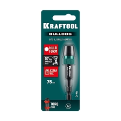 KRAFTOOL BULLDOG, 75 мм, адаптер с жесткой автоматической фиксацией для шуруповертов (26785-75) zb  26785-75