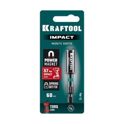 KRAFTOOL IMPACT, 60 мм, торсионный адаптер для ударных шуруповертов (26789) zb  26789