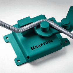 KRAFTOOL 20 PT, плавный гиб, на подшипнике, ручной станок для гибки арматуры (23300) zb  23300