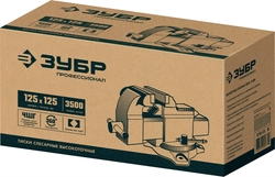 ЗУБР 125 мм, слесарные тиски, Профессионал (32703-125) zb  32703-125_z02