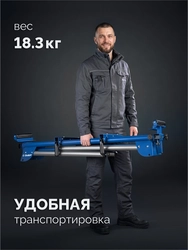 ЗУБР СТ-1300, (1340-3140)x700x830 мм, стол для торцовочных пил, Профессионал (38783) zb  38783