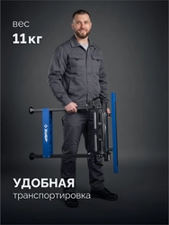 ЗУБР МОСТ-4, 600x680x(830-1290) мм, многофункциональная опорная стойка трансформер 4 в 1, Профессионал (38789) zb  38789