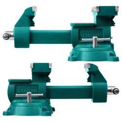 KRAFTOOL Reversible 140 мм, расход 273 мм, Слесарные тиски (32705-140) zb  32705-140