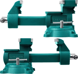 KRAFTOOL Reversible 165 мм, расход 324 мм, Слесарные тиски (32705-165) zb  32705-165