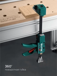 KRAFTOOL KRAFTFLEX X7 150, 150 х 85 мм, многофункциональная быстрозажимная струбцина (32777-150) zb  32777-150