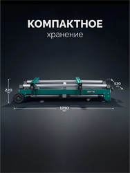 KRAFTOOL TT-1200, 1070x440х770 мм, многофункциональный складной стол (38781) zb  38781