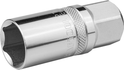 KRAFTOOL 1/2″, 21 мм, свечная торцовая головка с магнитом (27813-21) zb  27813-21_z01