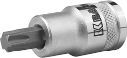 Торцовая бита-головка KRAFTOOL ″INDUSTRIE QUALITAT″, материал S2, TORX, сатинированная, 1/2″, Т50 zb  27905-50_z01