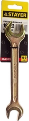 STAYER 19 x 22 мм, рожковый гаечный ключ (27038-19-22) zb  27038-19-22