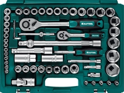 KRAFTOOL X-Drive 108, 108 предм., (1/2″+3/8″+1/4″), универсальный набор инструмента (27888-H108) zb  27888-h108_z03