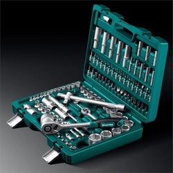 KRAFTOOL X-Drive 108, 108 предм., (1/2″+3/8″+1/4″), универсальный набор инструмента (27888-H108) zb  27888-h108_z03