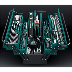 KRAFTOOL GRAND-152, 152 предм., (1/2″+1/4″), Универсальный набор инструмента (27978-H152) zb  27978-h152