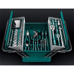 KRAFTOOL GRAND-99, 99 предм., (1/2″+1/4″), Универсальный набор инструмента (27978-H99) zb  27978-h99