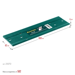 KRAFTOOL PLB, 300 мм, пластина для гибки (23272) zb  23272