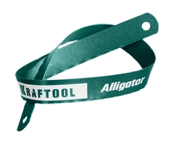 KRAFTOOL Alligator-32, 32 TPI, 300 мм, биметаллическое гибкое полотно по металлу (15942-32) zb  15942-32