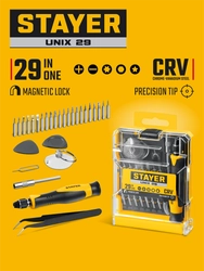 STAYER UNIX-29 набор для точных работ (25614) zb  25614