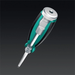 KRAFTOOL IMPACT SL 10, сквозной стержень Cr-Mo, ударная отвертка (250033-10) zb  250033-10